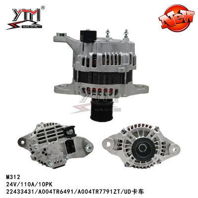 M312 24V 110A 10PK ALTERNATOR 모터 22433431 A004TR6491 A004TR7791ZT UD 트럭