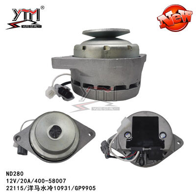 ND280 ALTERNATOR 22115 10931/GP9905/12V/20A/400-58007 Yanmar 물 냉각용