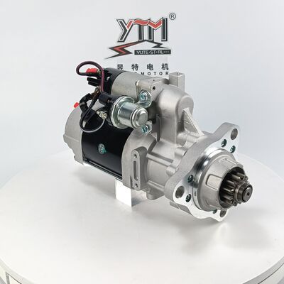 YTM QDJ2850C 24V 12T 9.0KW Starter Motor 8200308 for CAT320D2 39MT Truck Heavy Duty Replacement