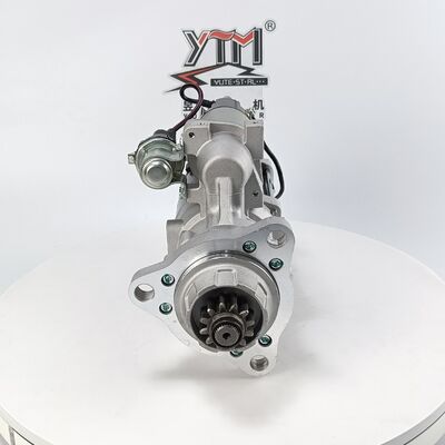 YTM QDJ2850C 24V 12T 9.0KW Starter Motor 8200308 for CAT320D2 39MT Truck Heavy Duty Replacement