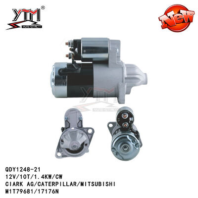 클라크 AG 모충 미츠비시를 위한 QDY1248-21 M1T79681 17176N 엔진 시동기 모터