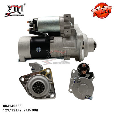 12V 12T 2.7 kw 엔진시동기 모터 CCW QDJ1403B3 1403B3